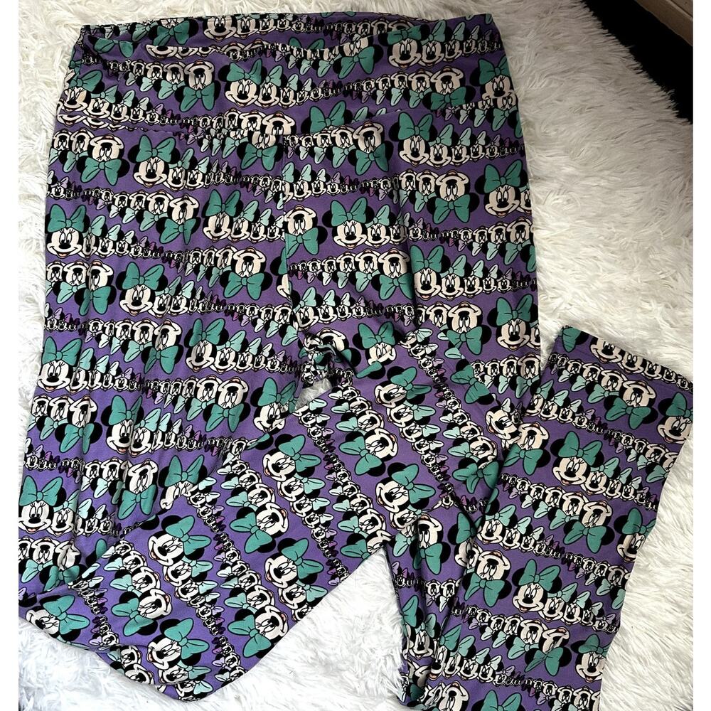 Preloved Lularoe Minnie Leggings- Tall and Curvy